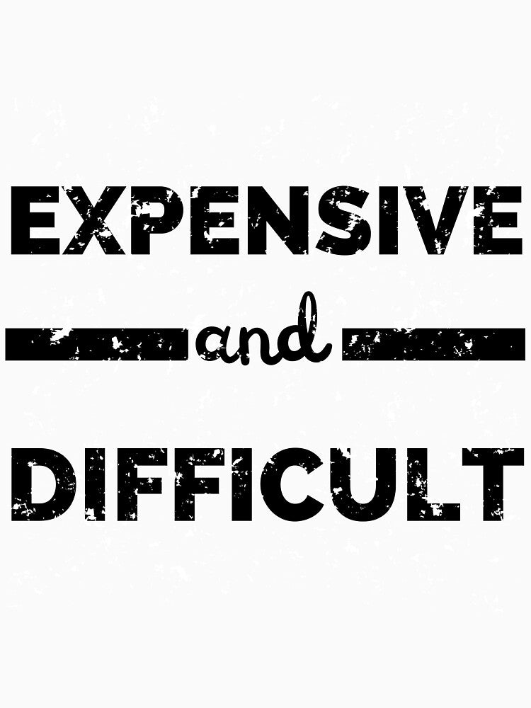 Expensive And Difficult by zakariadesigner T-Shirts, Hoodie, Sweatshirt | BlankRebels.com (Image 3)