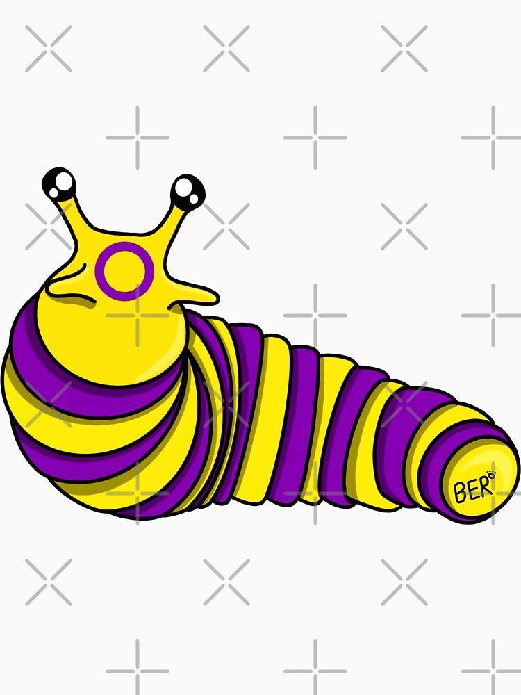 Intersex Pride Fidget Slug by SentABear T-Shirts, Hoodie, Sweatshirt | BlankRebels.com (Image 3)