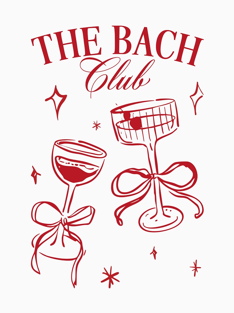 THE BACH CLUB: Wedding Bachelorette Party by CrestaCreates T-Shirts, Hoodie, Sweatshirt | BlankRebels.com (Image 3)