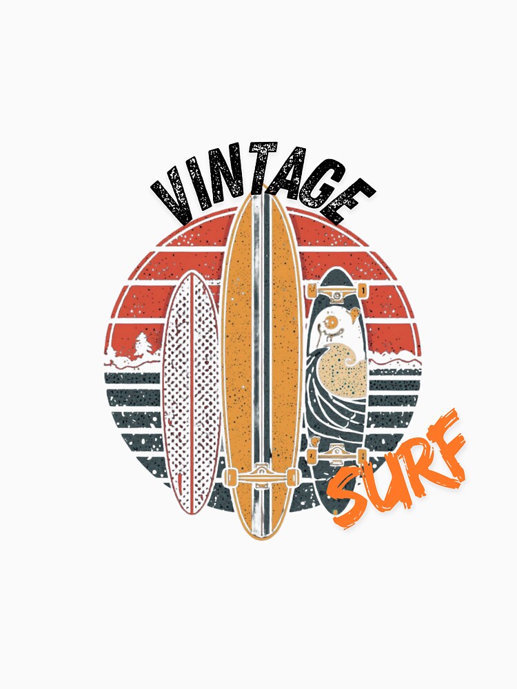 Vintage Surf by SweetySugar T-Shirts, Hoodie, Sweatshirt | BlankRebels.com (Image 3)
