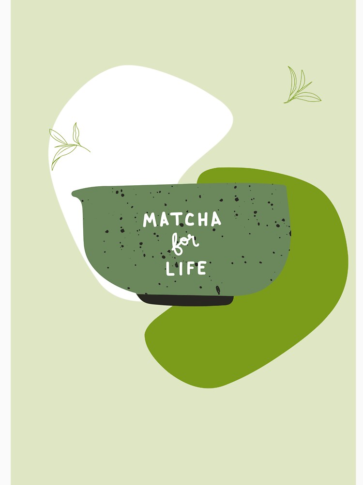 Matcha for Life – Minimalist Matcha Poster by Denkzettel T-Shirts, Hoodie, Sweatshirt | BlankRebels.com (Image 3)