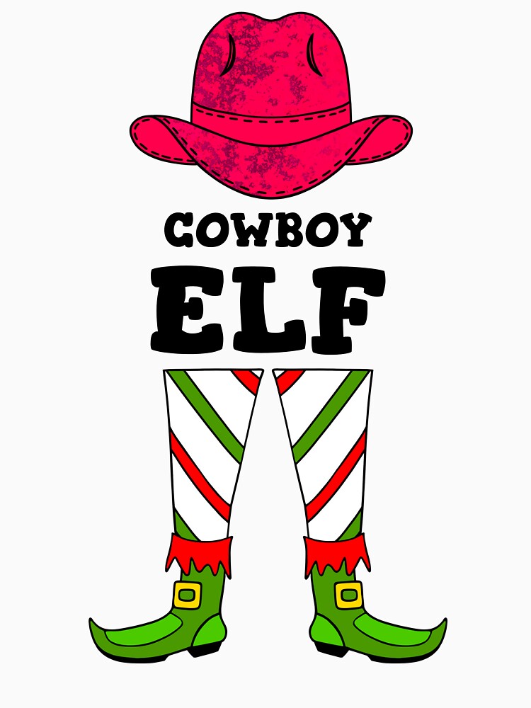 Elf Matching Cowboy by Sartoris Art T-Shirts, Hoodie, Sweatshirt | BlankRebels.com (Image 3)