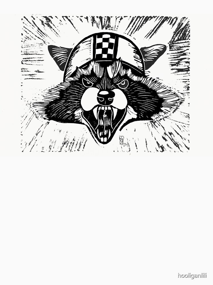 Scooter Trash Panda by hooliganlili T-Shirts, Hoodie, Sweatshirt | BlankRebels.com (Image 3)