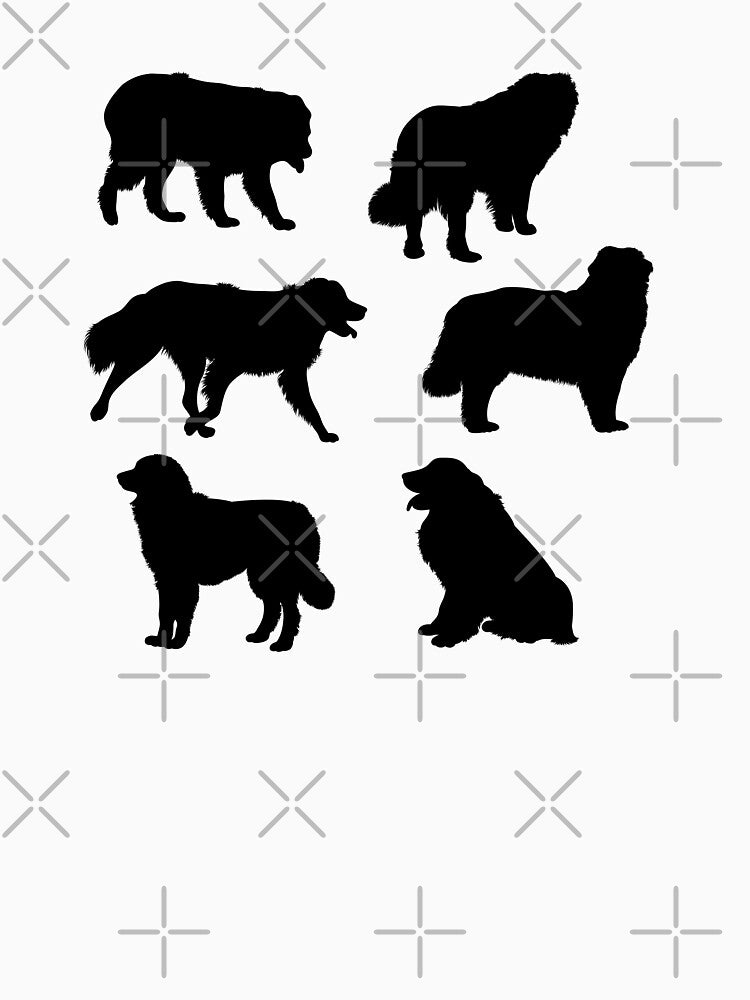 Estrela Mountain Dog Silhouettes by TheAnimalZ00 T-Shirts, Hoodie, Sweatshirt | BlankRebels.com (Image 3)