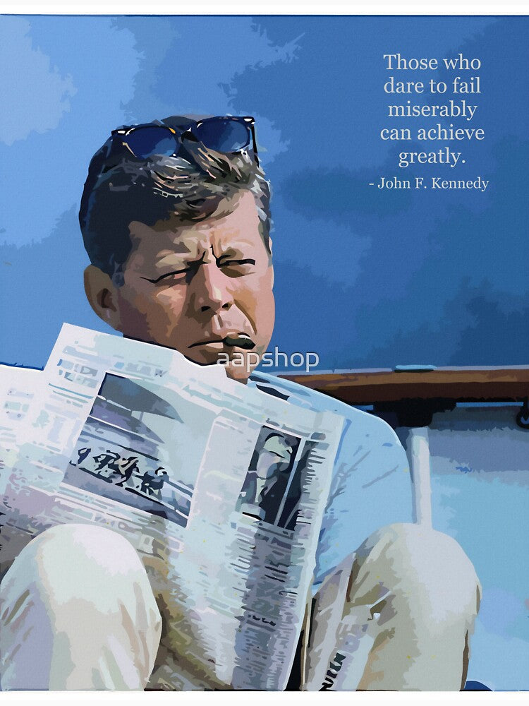 Painting John F. Kennedy and quotation by aapshop T-Shirts, Hoodie, Sweatshirt | BlankRebels.com (Image 3)