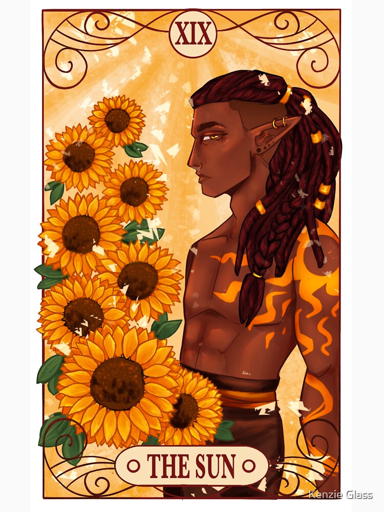 Sun Tarot Card by Kenzie Glass T-Shirts, Hoodie, Sweatshirt | BlankRebels.com (Image 3)