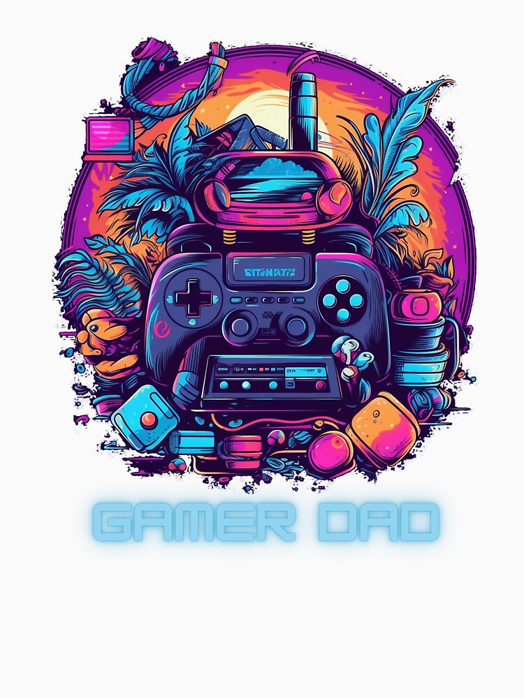 Gamer dad design by A3etman T-Shirts, Hoodie, Sweatshirt | BlankRebels.com (Image 3)