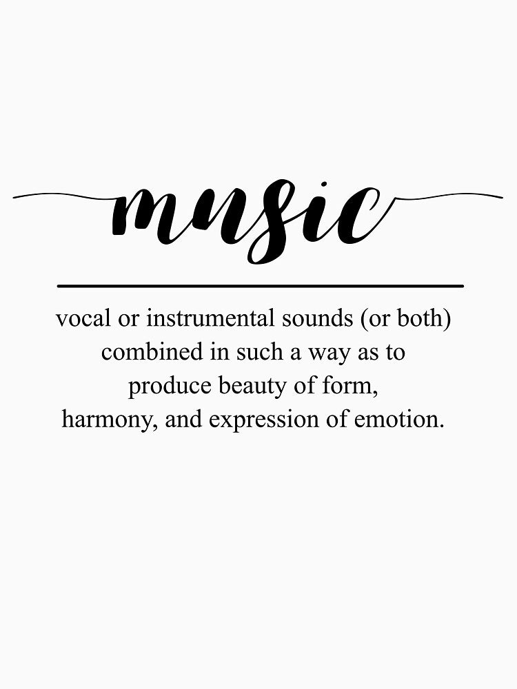 Music definition by adiosmillet T-Shirts, Hoodie, Sweatshirt | BlankRebels.com (Image 3)