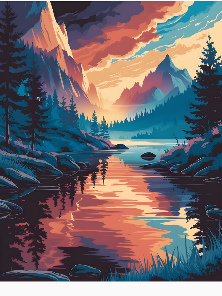 Sunset Moonscape by AnamMHavan T-Shirts, Hoodie, Sweatshirt | BlankRebels.com (Image 3)