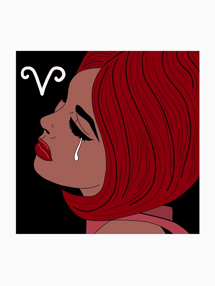 "Sad Girls" Collection: Aries by lemondropmarket T-Shirts, Hoodie, Sweatshirt | BlankRebels.com (Image 3)