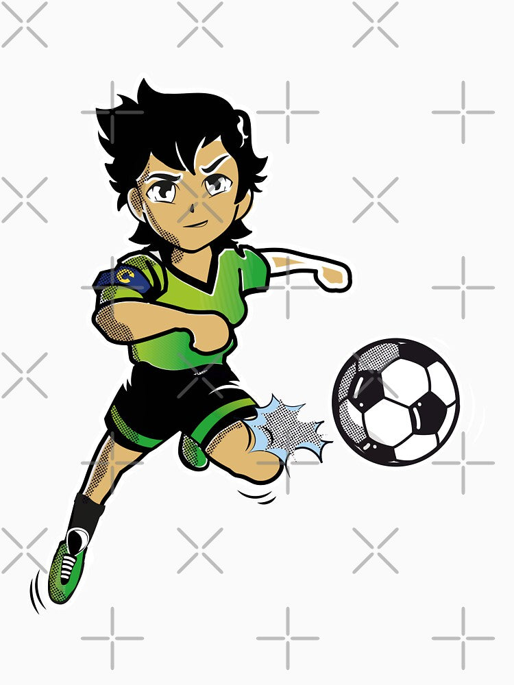 soccer girl by grafikestelle