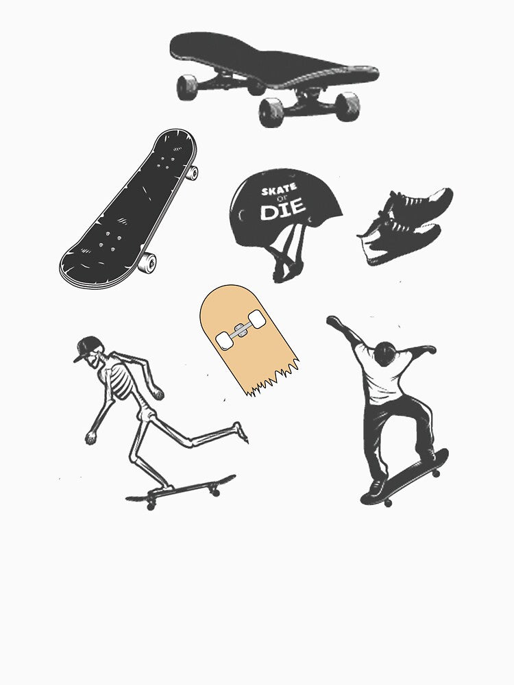 Skate Board Sticker Pack Other Products Skate Lovers T-Shirts, Hoodie, Sweatshirt