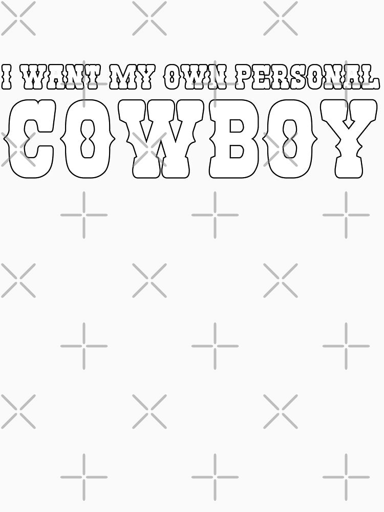 cowboy by Meghan Morosky T-Shirts, Hoodie, Sweatshirt | BlankRebels.com (Image 3)