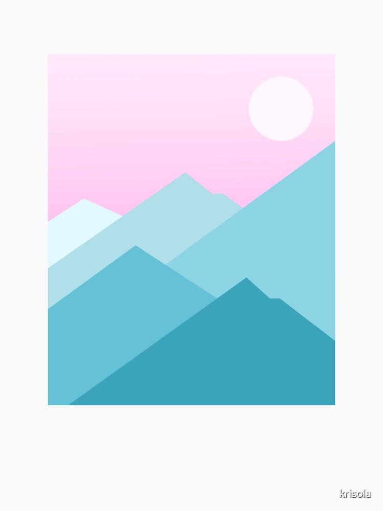 Minimalist Mountains by krisola