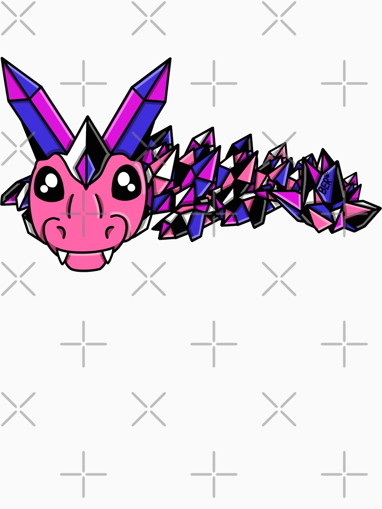 Gender Fluid Pride Crystal Fidget Dragon by SentABear T-Shirts, Hoodie, Sweatshirt | BlankRebels.com (Image 3)