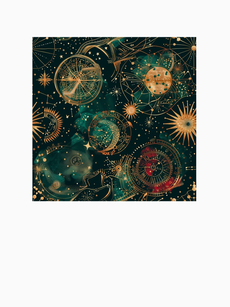 Celestial galaxy by cypra T-Shirts, Hoodie, Sweatshirt | BlankRebels.com (Image 2)