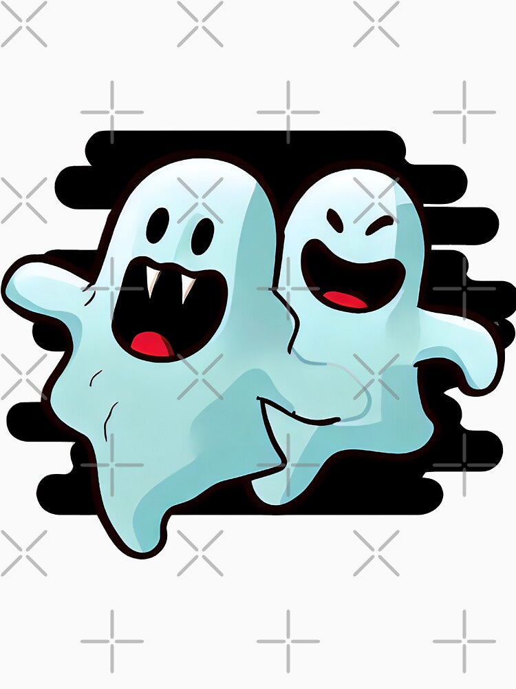 Cute Ghosts Friends Funny Halloween by PetShopShirts T-Shirts, Hoodie, Sweatshirt | BlankRebels.com (Image 3)