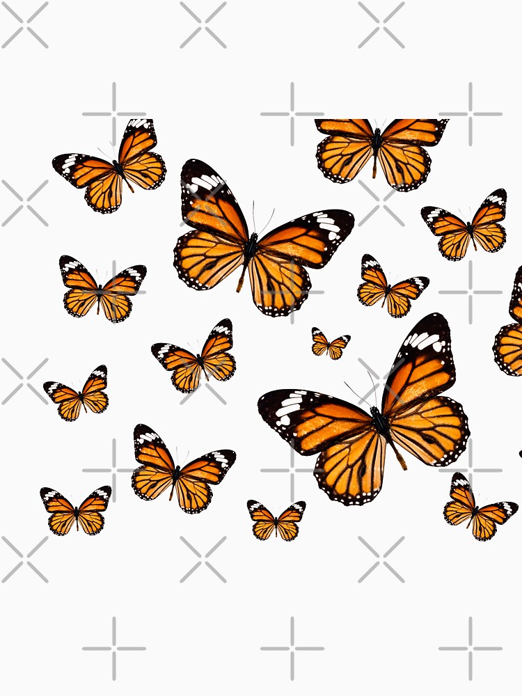 VSCO Butterfly print by Babiola T-Shirts, Hoodie, Sweatshirt | BlankRebels.com (Image 3)