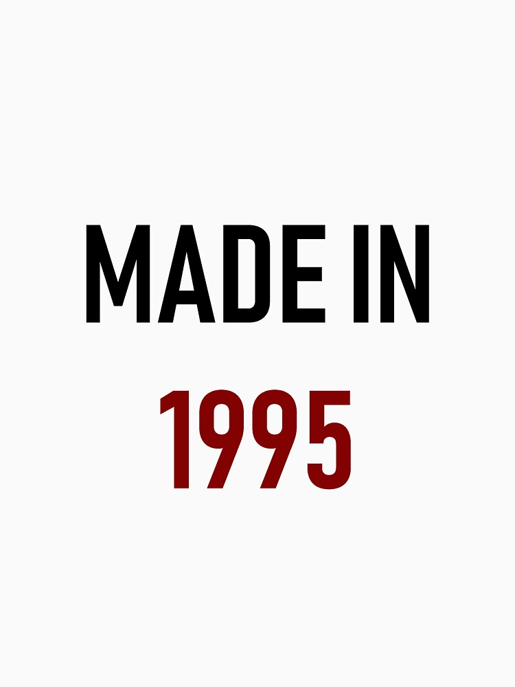 Made in 1995 by Lingo Shop T-Shirts, Hoodie, Sweatshirt | BlankRebels.com (Image 3)