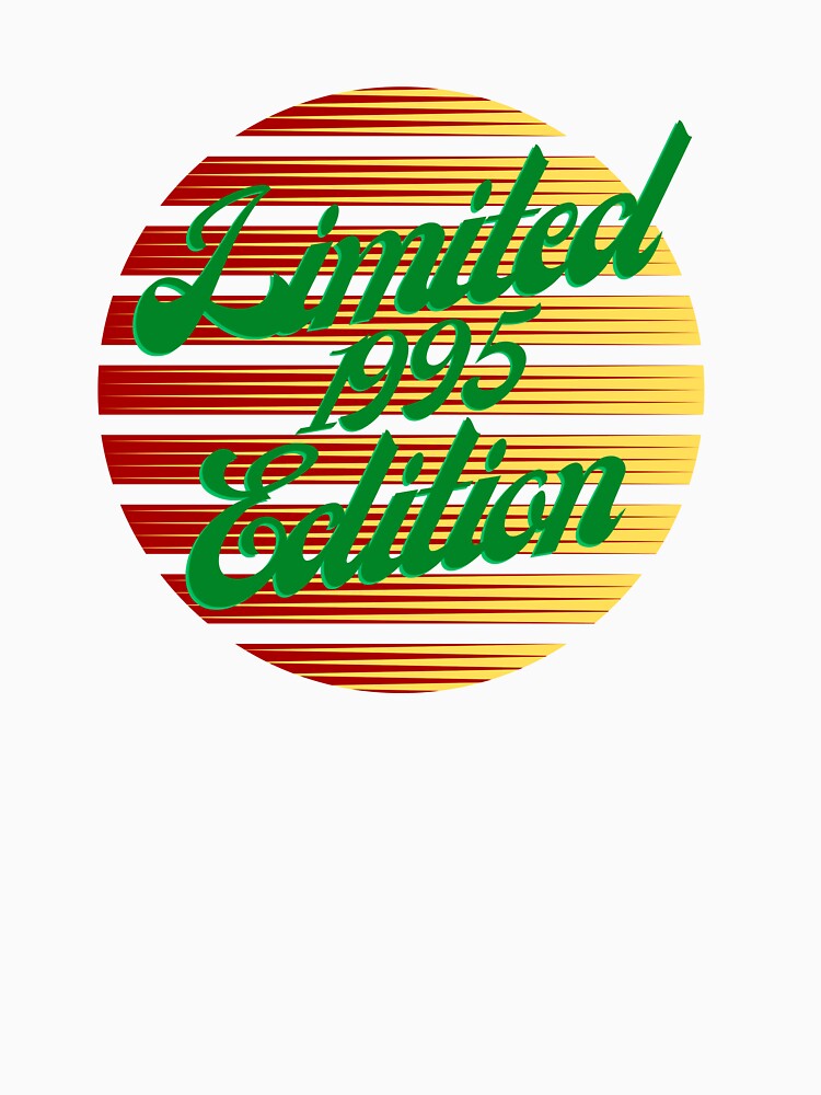 Limited Edition, 1995, retro, vintage art by Numbers-Art T-Shirts, Hoodie, Sweatshirt | BlankRebels.com (Image 3)