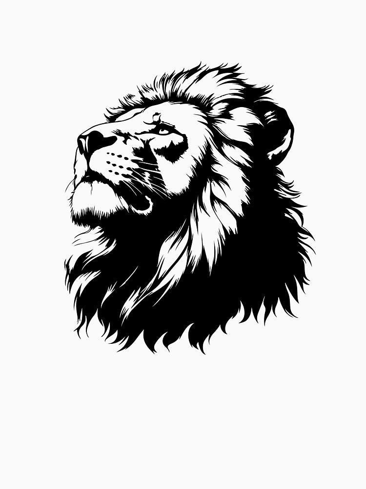 Majestic Lion Silhouette Art by JollyCritters T-Shirts, Hoodie, Sweatshirt | BlankRebels.com (Image 3)