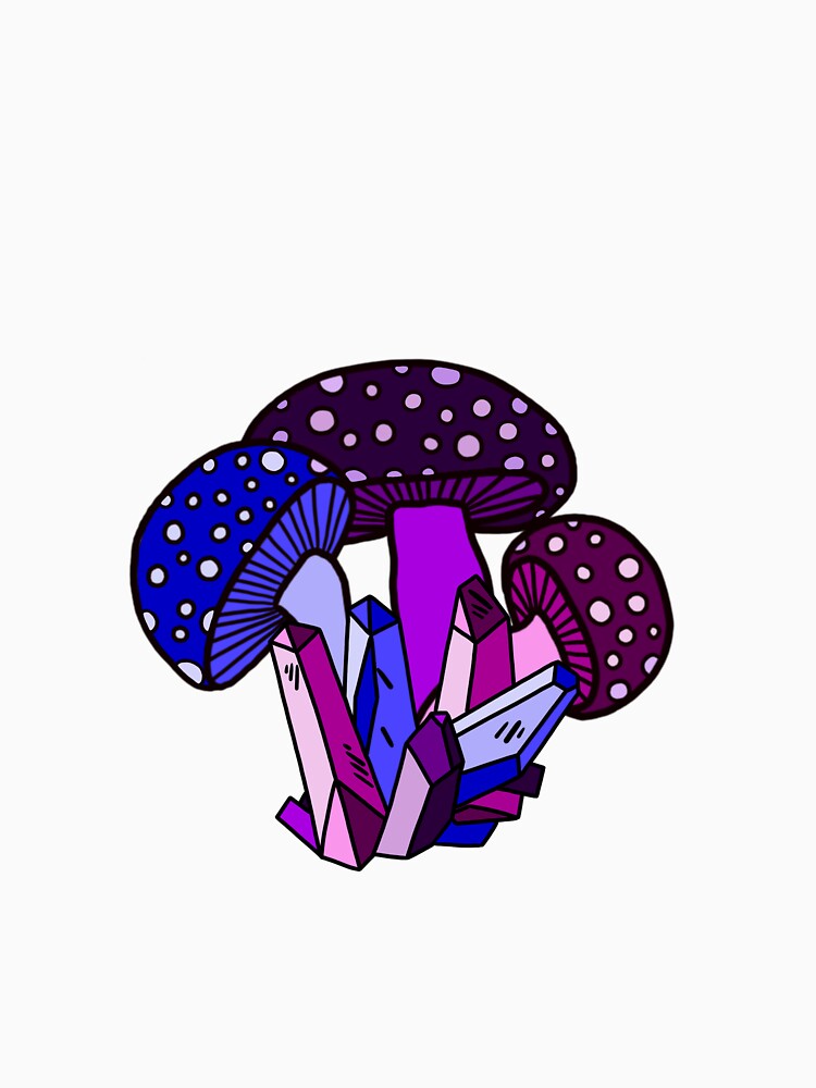 Mysticism and Mushrooms by Nina Maria T-Shirts, Hoodie, Sweatshirt | BlankRebels.com (Image 3)