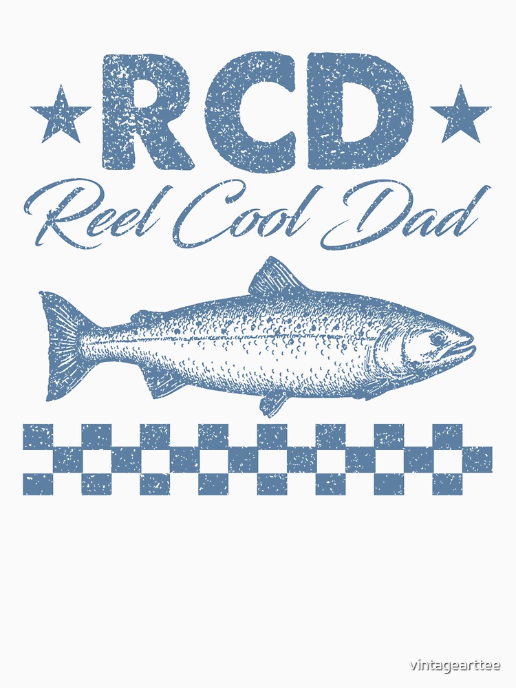 Retro Reel Cool Dad, Funny Dad by vintagearttee T-Shirts, Hoodie, Sweatshirt | BlankRebels.com (Image 3)