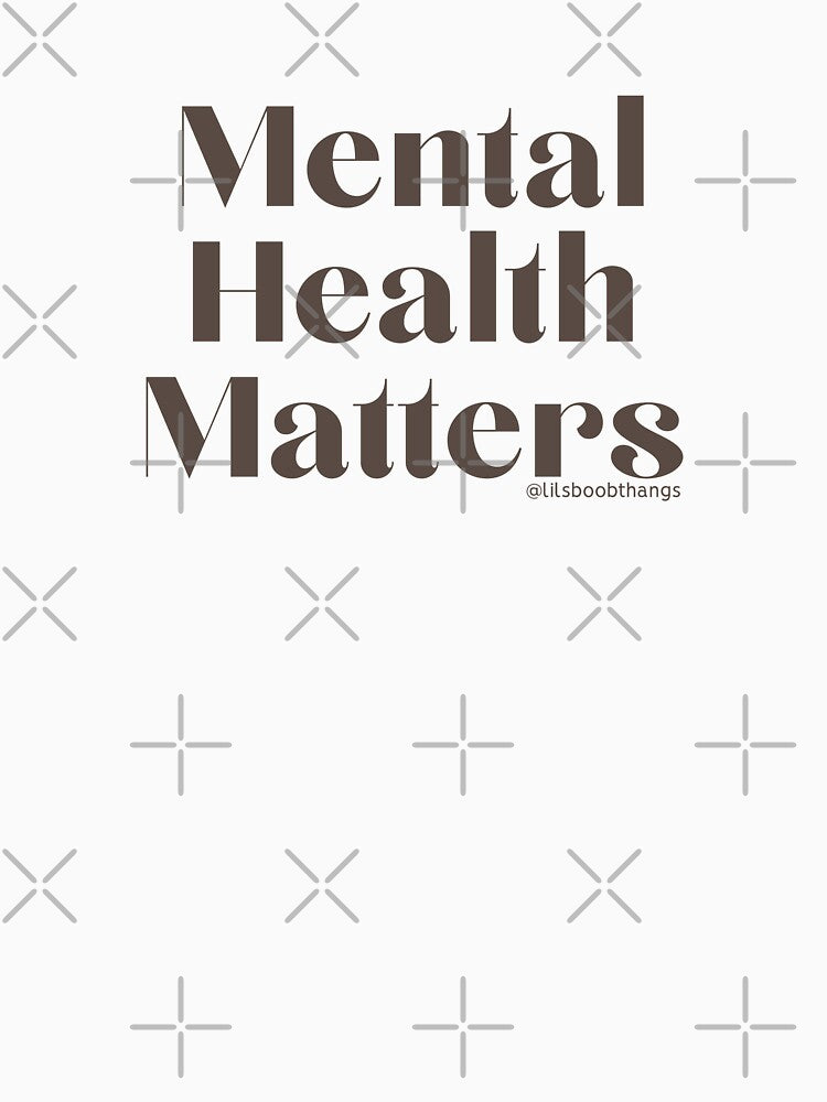 Mental Health Matters., v16b | @lilsboobthangs by lilsboobthangs T-Shirts, Hoodie, Sweatshirt | BlankRebels.com (Image 3)
