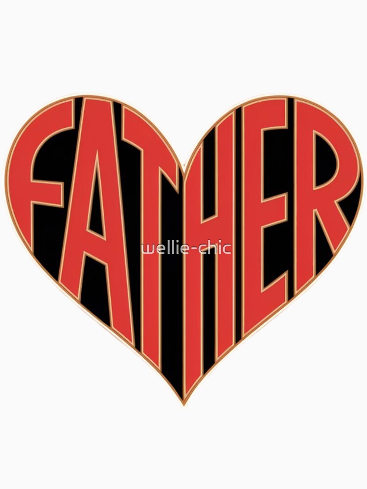 Father's Day Heart Glow Gift for Dad - Best Dad Ever by wellie-chic T-Shirts, Hoodie, Sweatshirt | BlankRebels.com (Image 3)