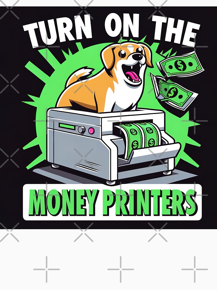 Shiba Inu: Turn on the Money Printers! by RK - Shop T-Shirts, Hoodie, Sweatshirt | BlankRebels.com (Image 3)