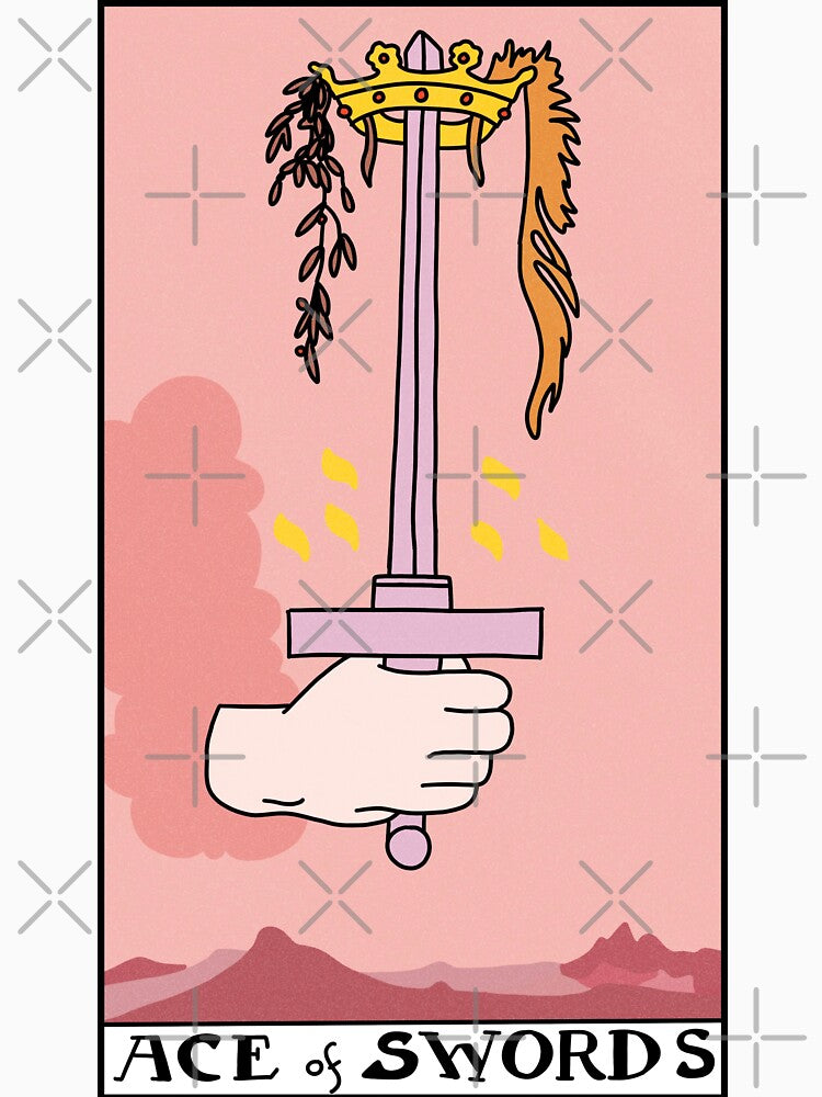 Ace of Swords by RubyGoesBananas T-Shirts, Hoodie, Sweatshirt | BlankRebels.com (Image 3)