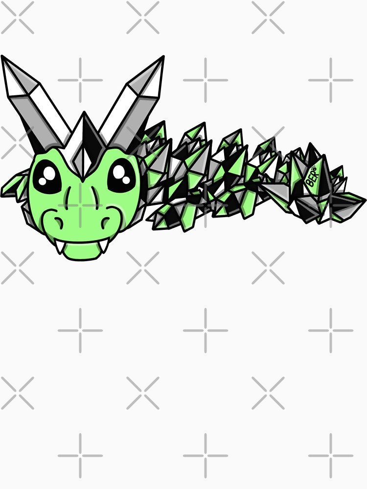 Agender Pride Crystal Fidget Dragon by SentABear T-Shirts, Hoodie, Sweatshirt | BlankRebels.com (Image 3)