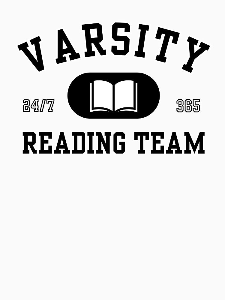 Varsity Reading Team by RainyDayReader T-Shirts, Hoodie, Sweatshirt | BlankRebels.com (Image 3)