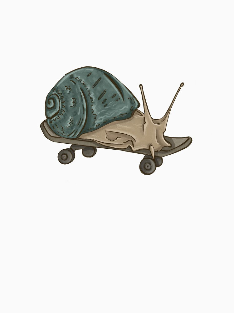 Snail On A Skateboard by luvrest T-Shirts, Hoodie, Sweatshirt | BlankRebels.com (Image 3)