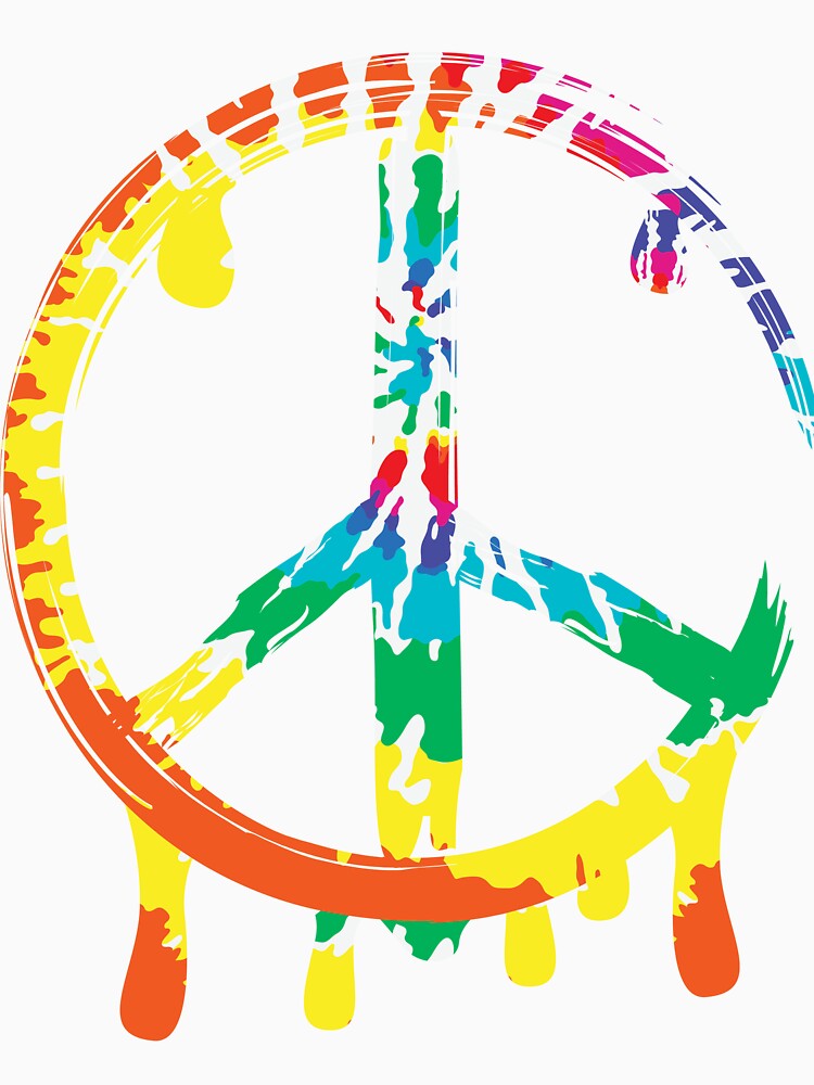 Hippie colorful icon by Justavoka