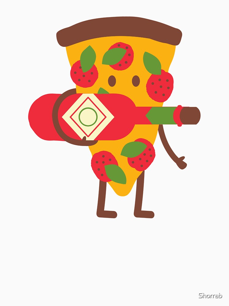 Hot Sauce Pizza by Shorrab T-Shirts, Hoodie, Sweatshirt | BlankRebels.com (Image 3)