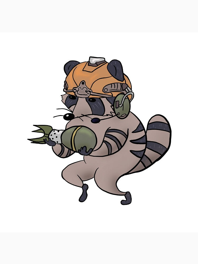 Tactical Raccoon Airsoft by BTbuster T-Shirts, Hoodie, Sweatshirt | BlankRebels.com (Image 3)
