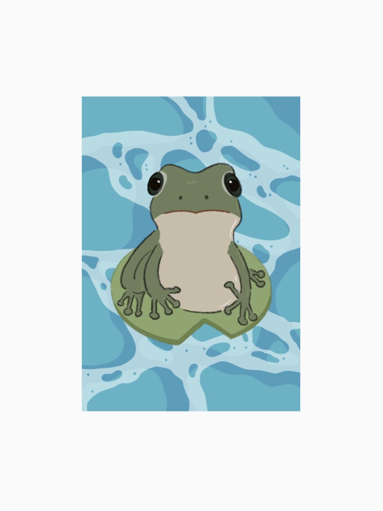 frog in a pond by Gus Studios T-Shirts, Hoodie, Sweatshirt | BlankRebels.com (Image 2)