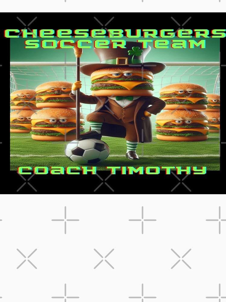 Cheeseburgers Soccer Team Coach Timothy by dookiemd