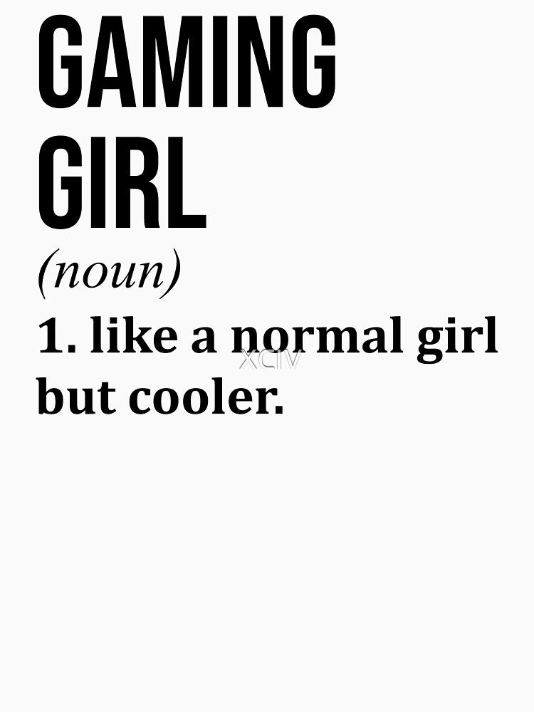 Gaming Girl Definition T-Shirts, Hoodie, Sweatshirt