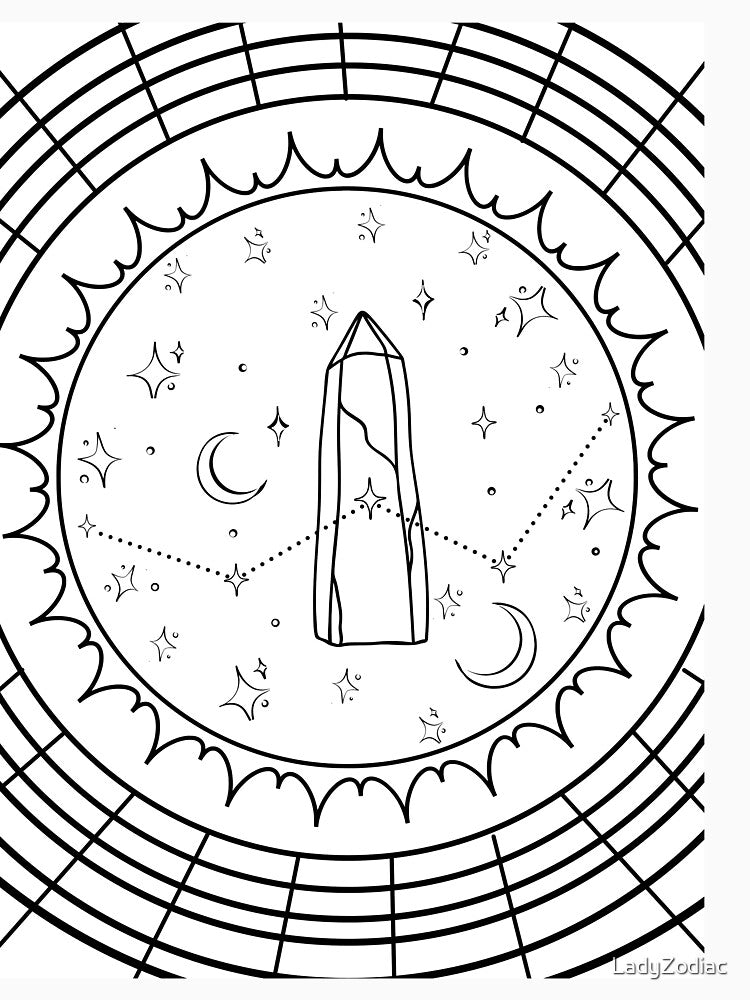 Cosmic Universe Moon Magic by LadyZodiac T-Shirts, Hoodie, Sweatshirt | BlankRebels.com (Image 3)