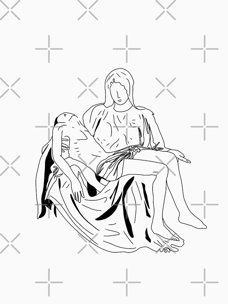 Pietà - La Piedad by SalvaTeesShop T-Shirts, Hoodie, Sweatshirt | BlankRebels.com (Image 3)