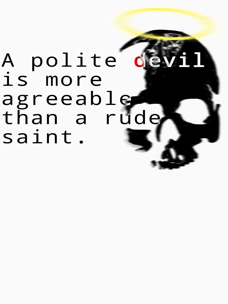 Polite Devil by anneal3x T-Shirts, Hoodie, Sweatshirt | BlankRebels.com (Image 3)