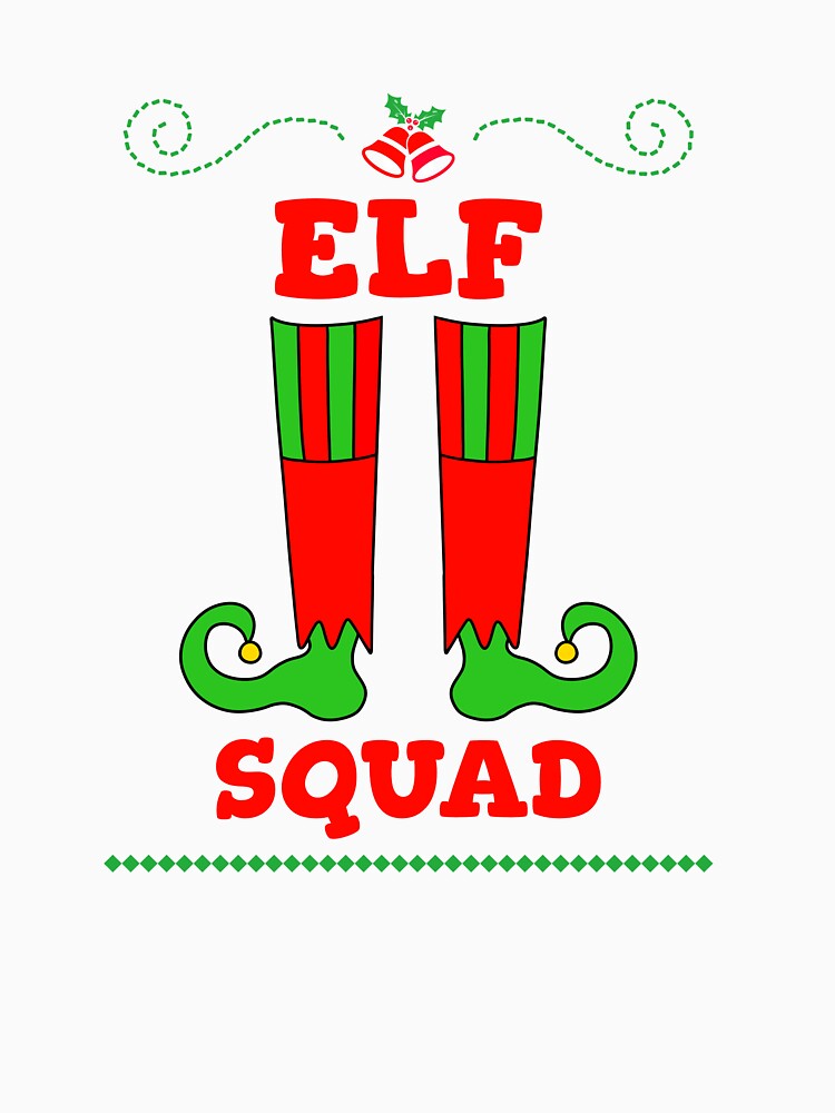 Elf Matching Squad by Sartoris Art T-Shirts, Hoodie, Sweatshirt | BlankRebels.com (Image 3)