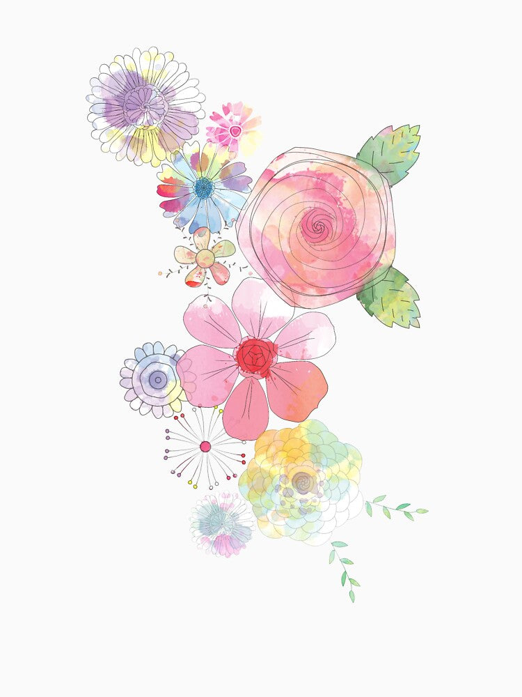 Vintage flowers by adiosmillet T-Shirts, Hoodie, Sweatshirt | BlankRebels.com (Image 3)