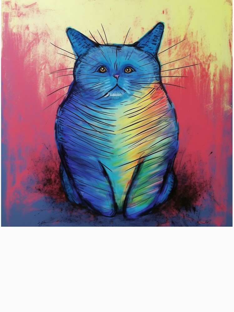 SAD CAT by kris2koko T-Shirts, Hoodie, Sweatshirt | BlankRebels.com (Image 2)