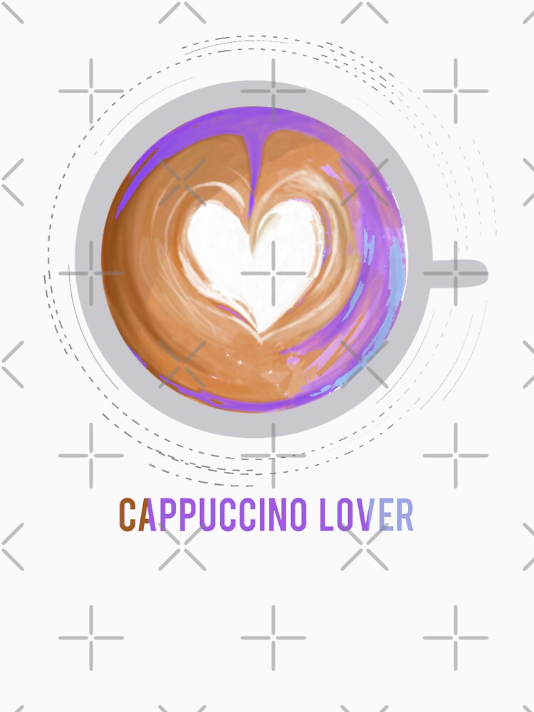 Cappuccino Lover by Binod Kashyap T-Shirts, Hoodie, Sweatshirt | BlankRebels.com (Image 3)