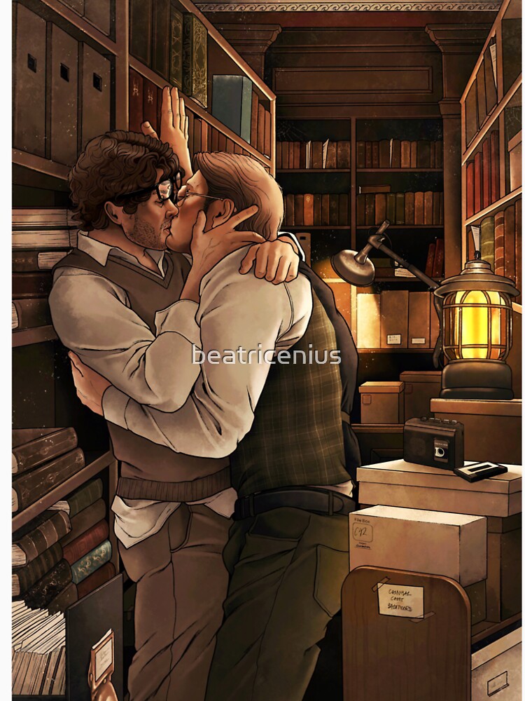 The Librarian & The Archivist by beatricenius T-Shirts, Hoodie, Sweatshirt | BlankRebels.com (Image 2)