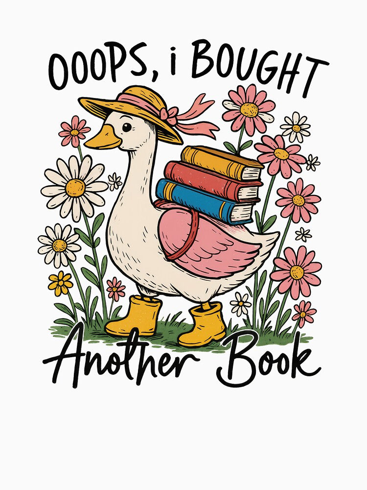 Oops I Bought Another Book Funny Reader Quote by CleanDecor