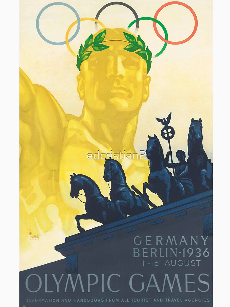 Berlin 1936 by edcristian2 T-Shirts, Hoodie, Sweatshirt | BlankRebels.com (Image 3)